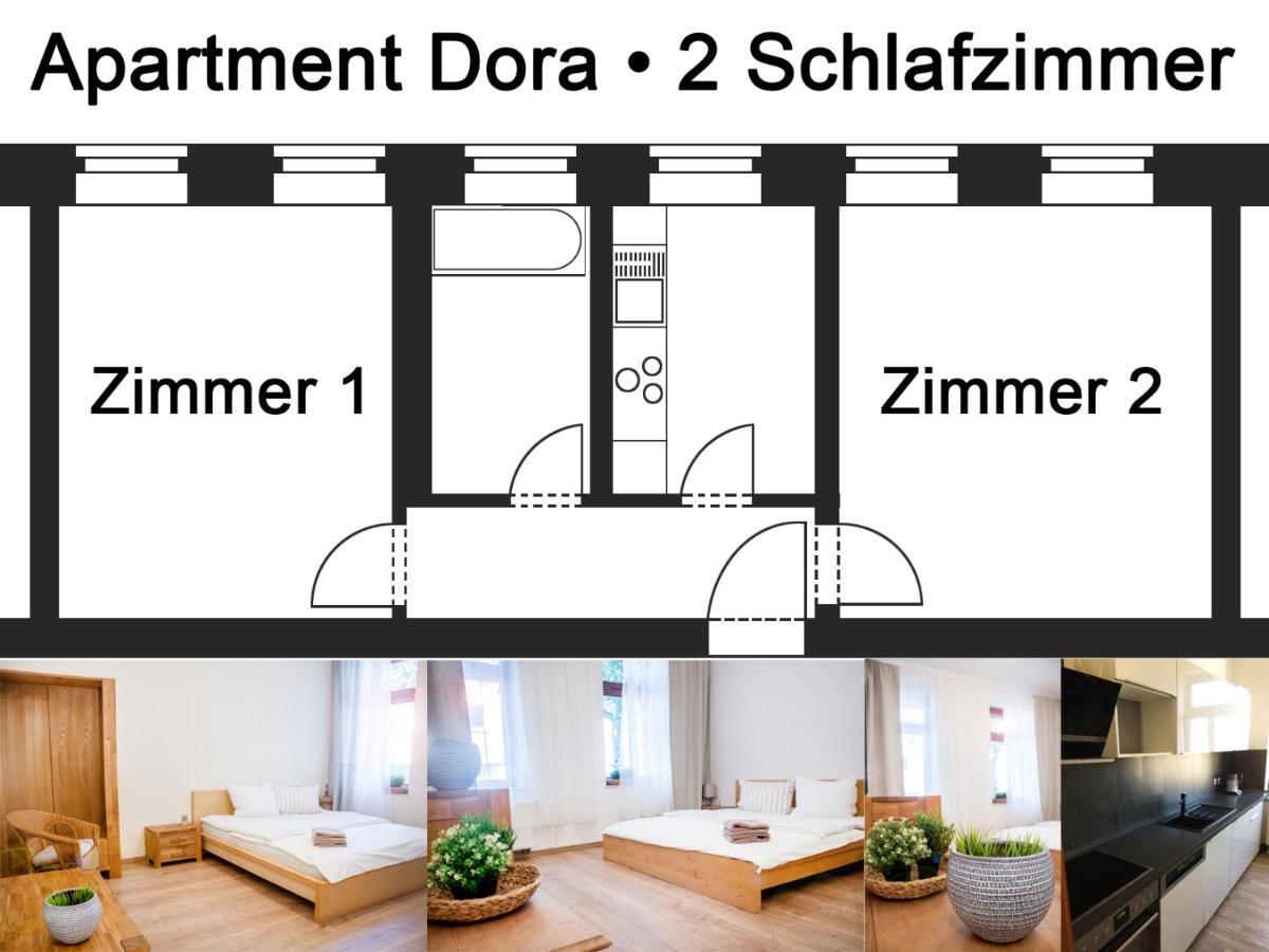 Apartment Dora Chemnitz Exterior photo